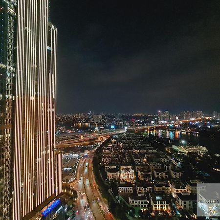 Sky Park Apartment - Vinhomes Central Park Ho Chi Minh-stad Buitenkant foto