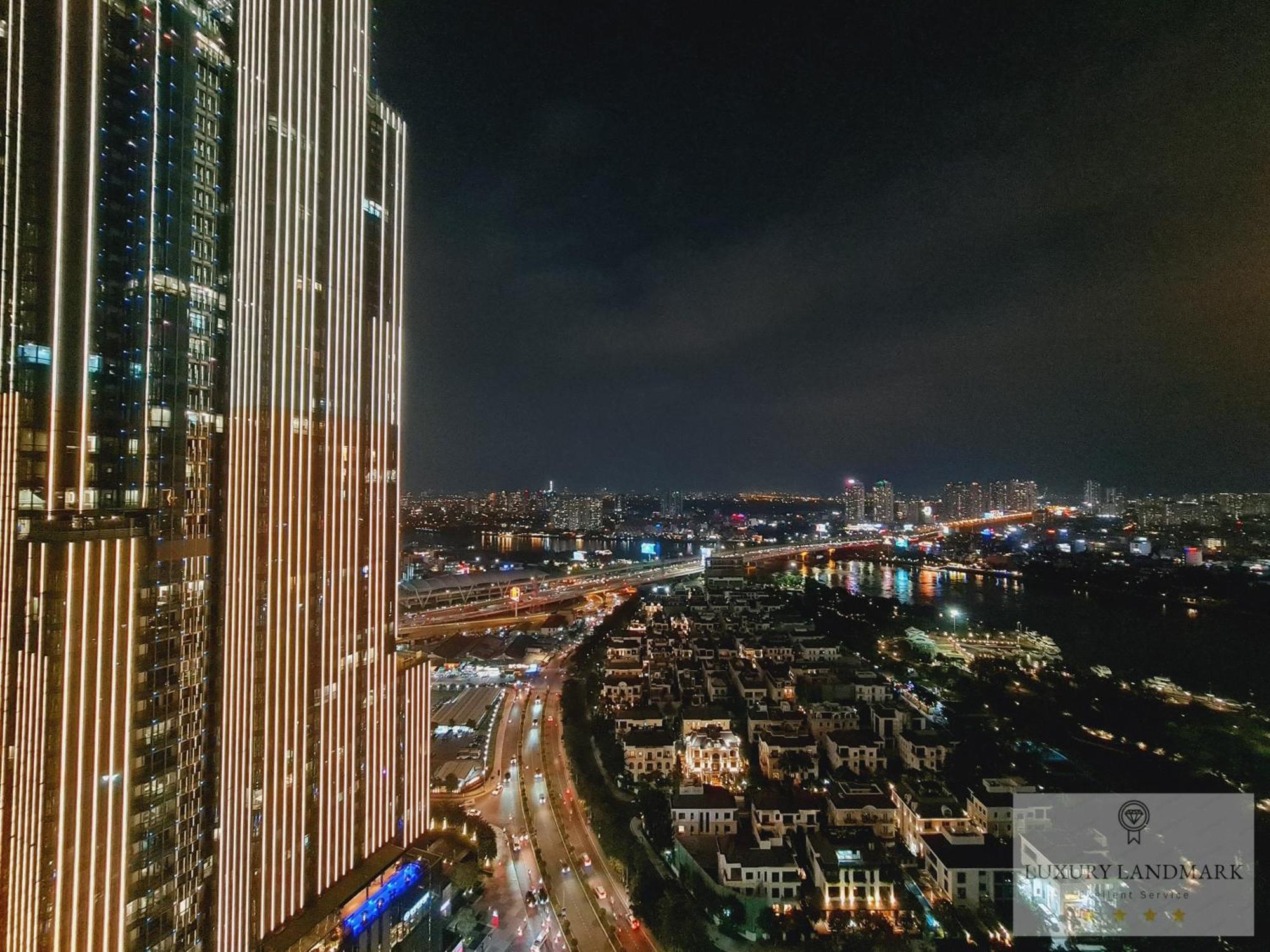 Sky Park Apartment - Vinhomes Central Park Ho Chi Minh-stad Buitenkant foto