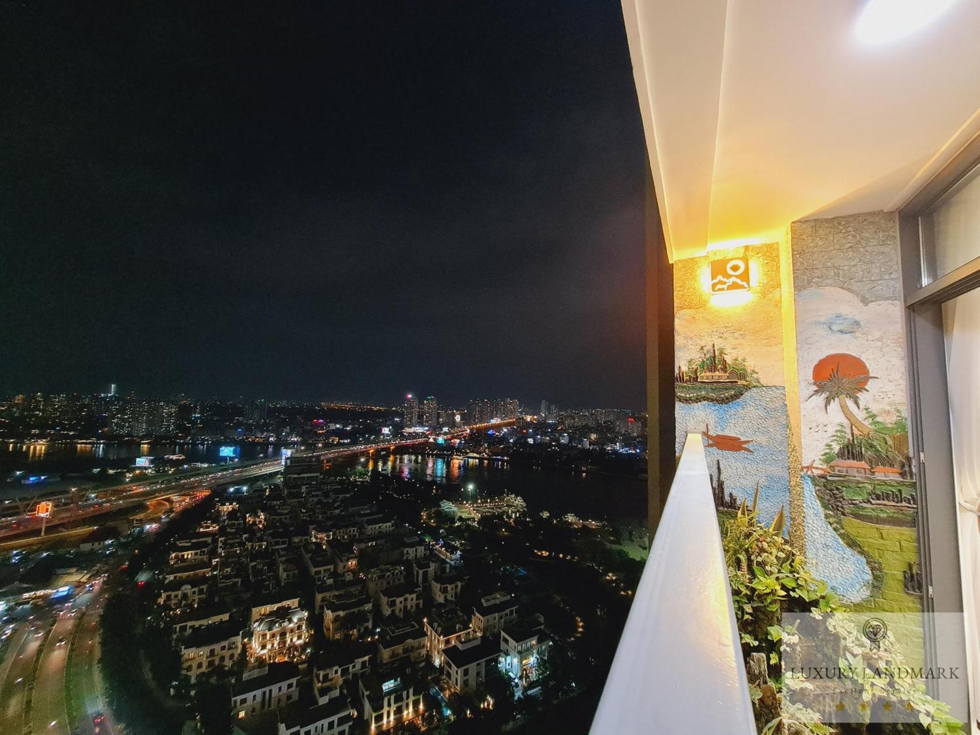 Sky Park Apartment - Vinhomes Central Park Ho Chi Minh-stad Buitenkant foto