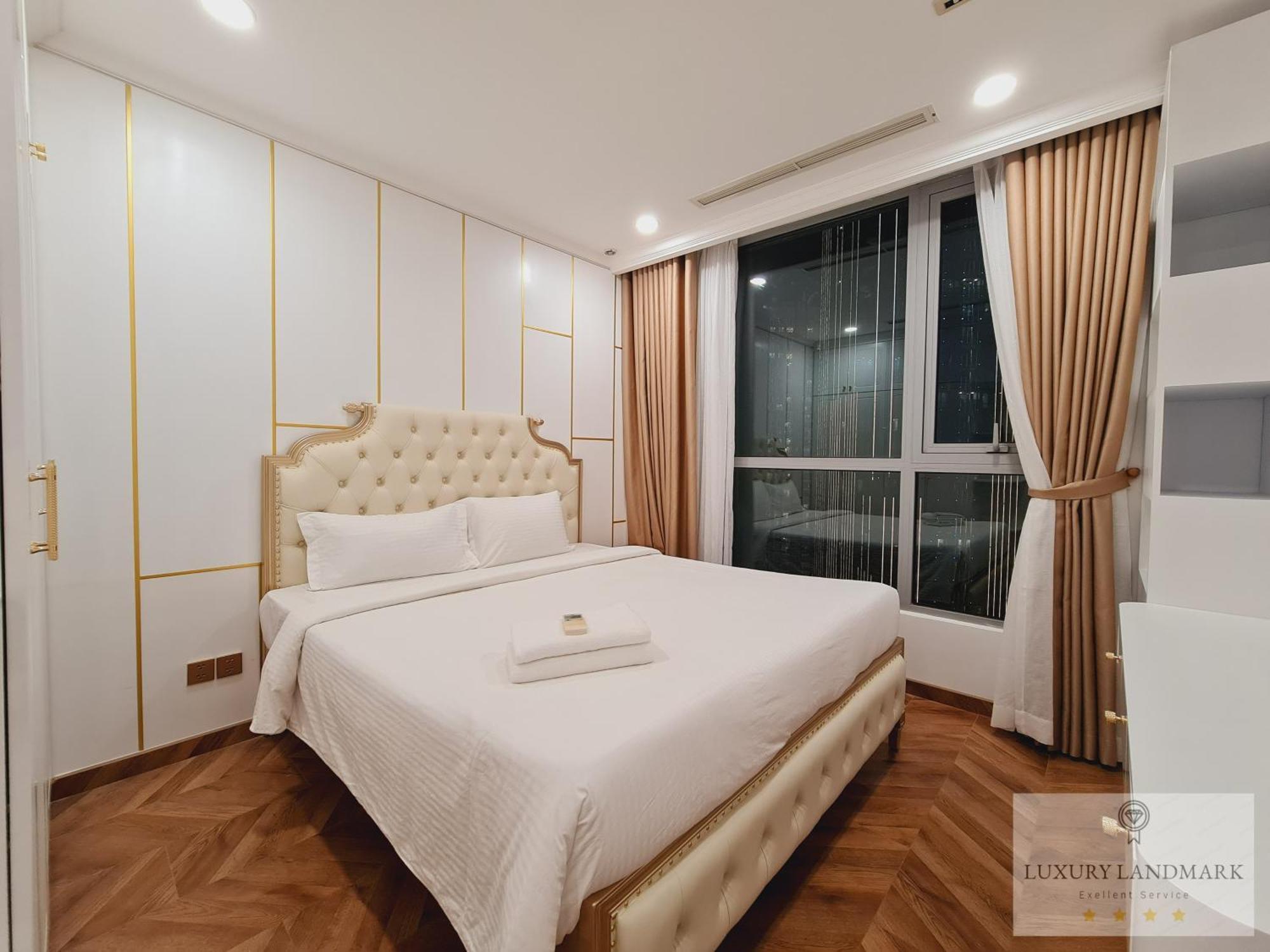 Sky Park Apartment - Vinhomes Central Park Ho Chi Minh-stad Buitenkant foto