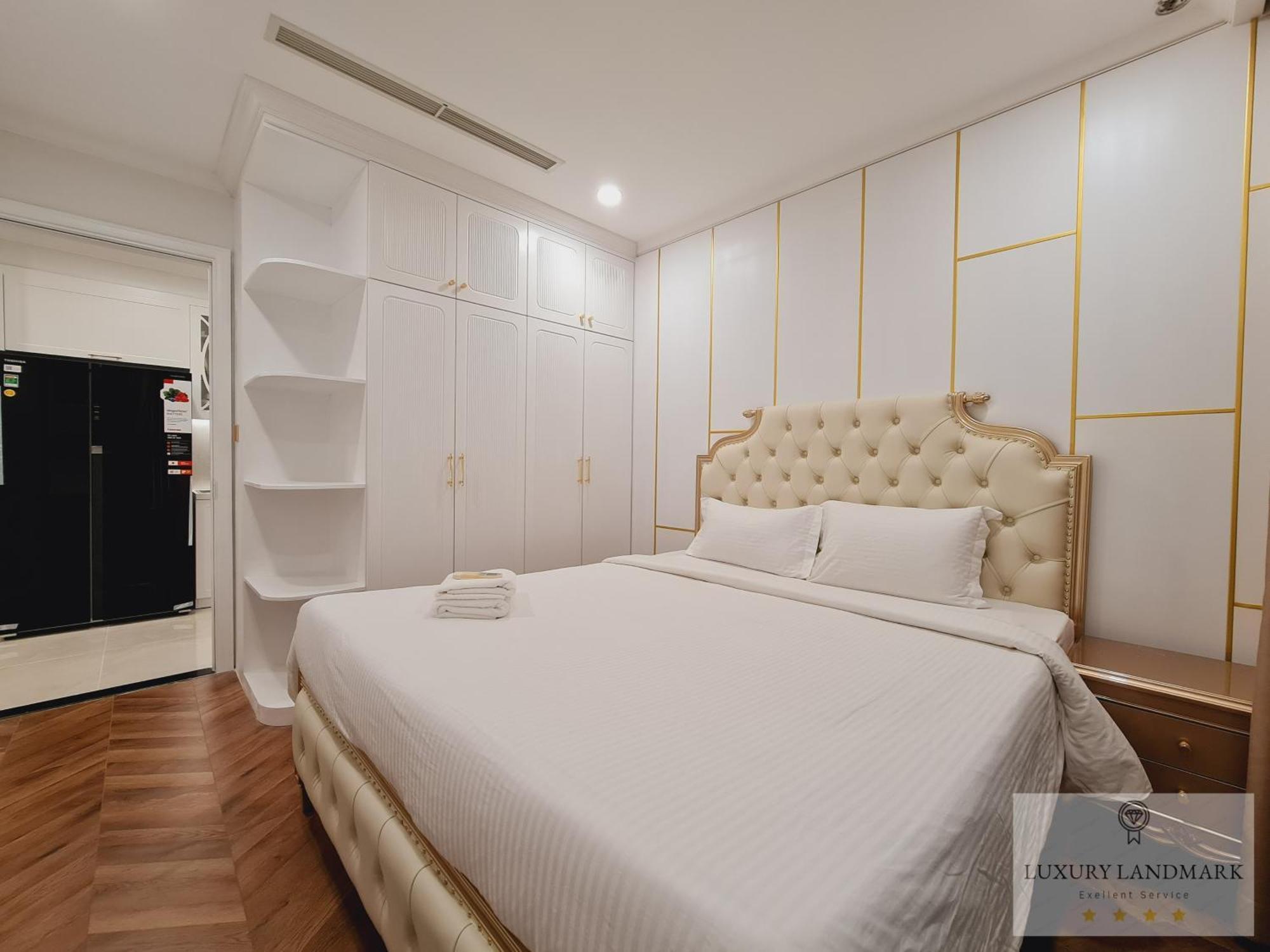 Sky Park Apartment - Vinhomes Central Park Ho Chi Minh-stad Buitenkant foto