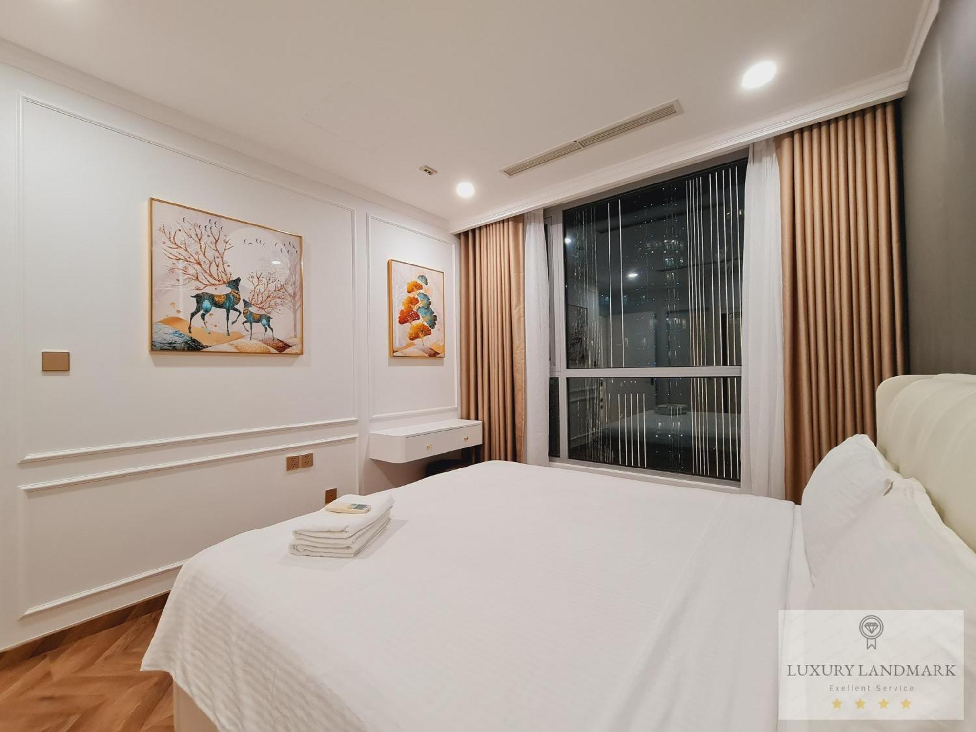 Sky Park Apartment - Vinhomes Central Park Ho Chi Minh-stad Buitenkant foto