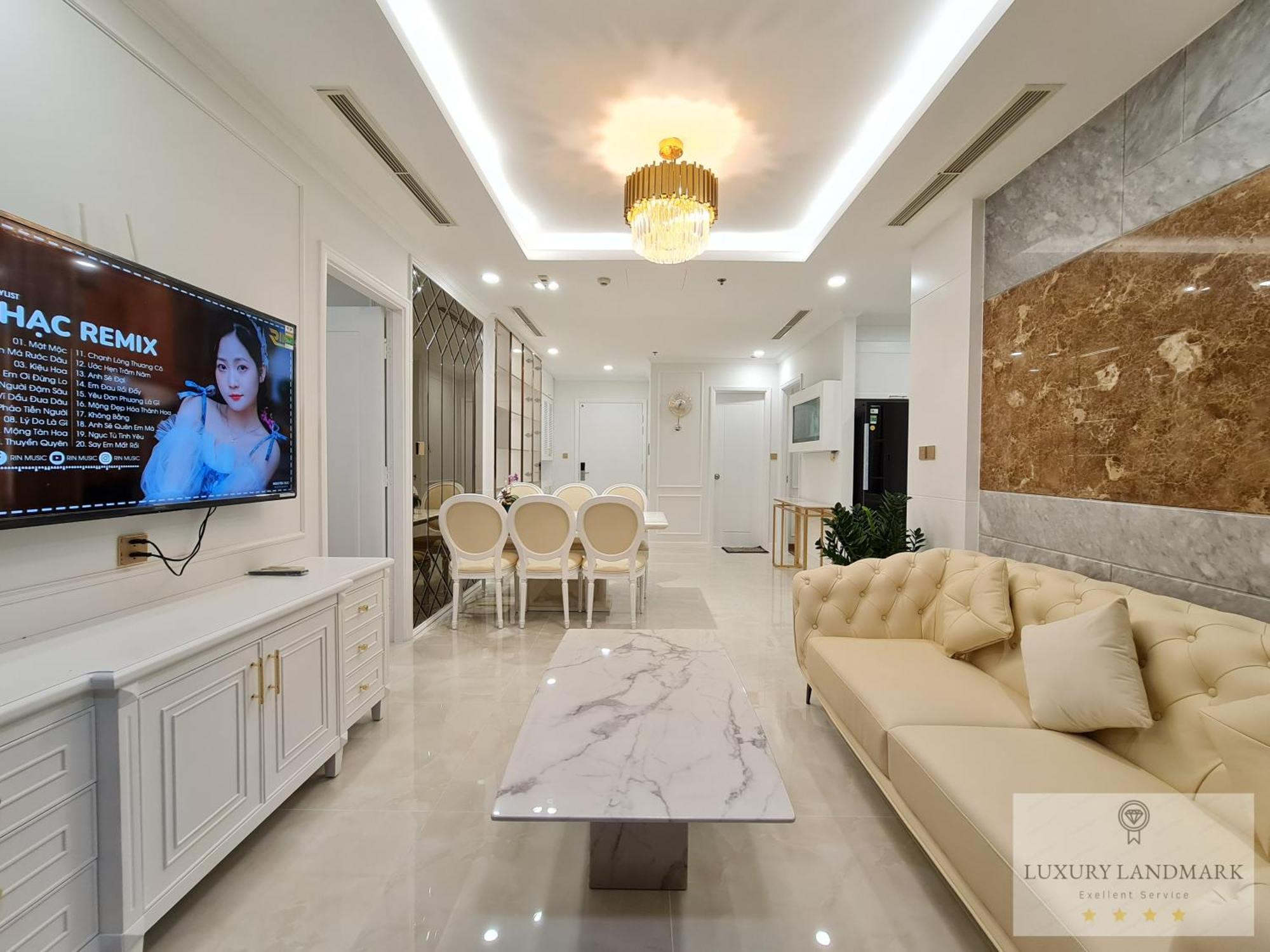 Sky Park Apartment - Vinhomes Central Park Ho Chi Minh-stad Buitenkant foto