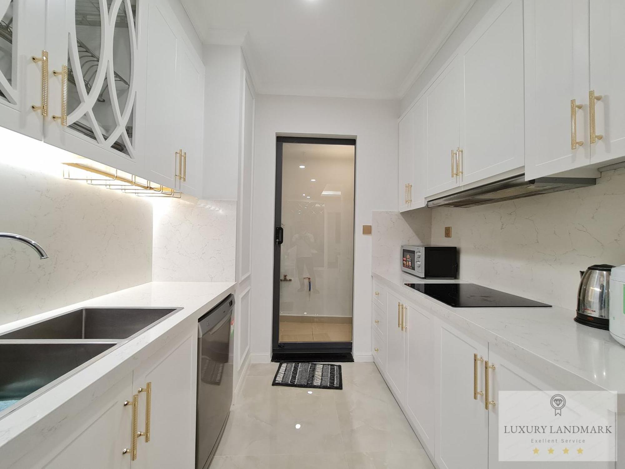Sky Park Apartment - Vinhomes Central Park Ho Chi Minh-stad Buitenkant foto