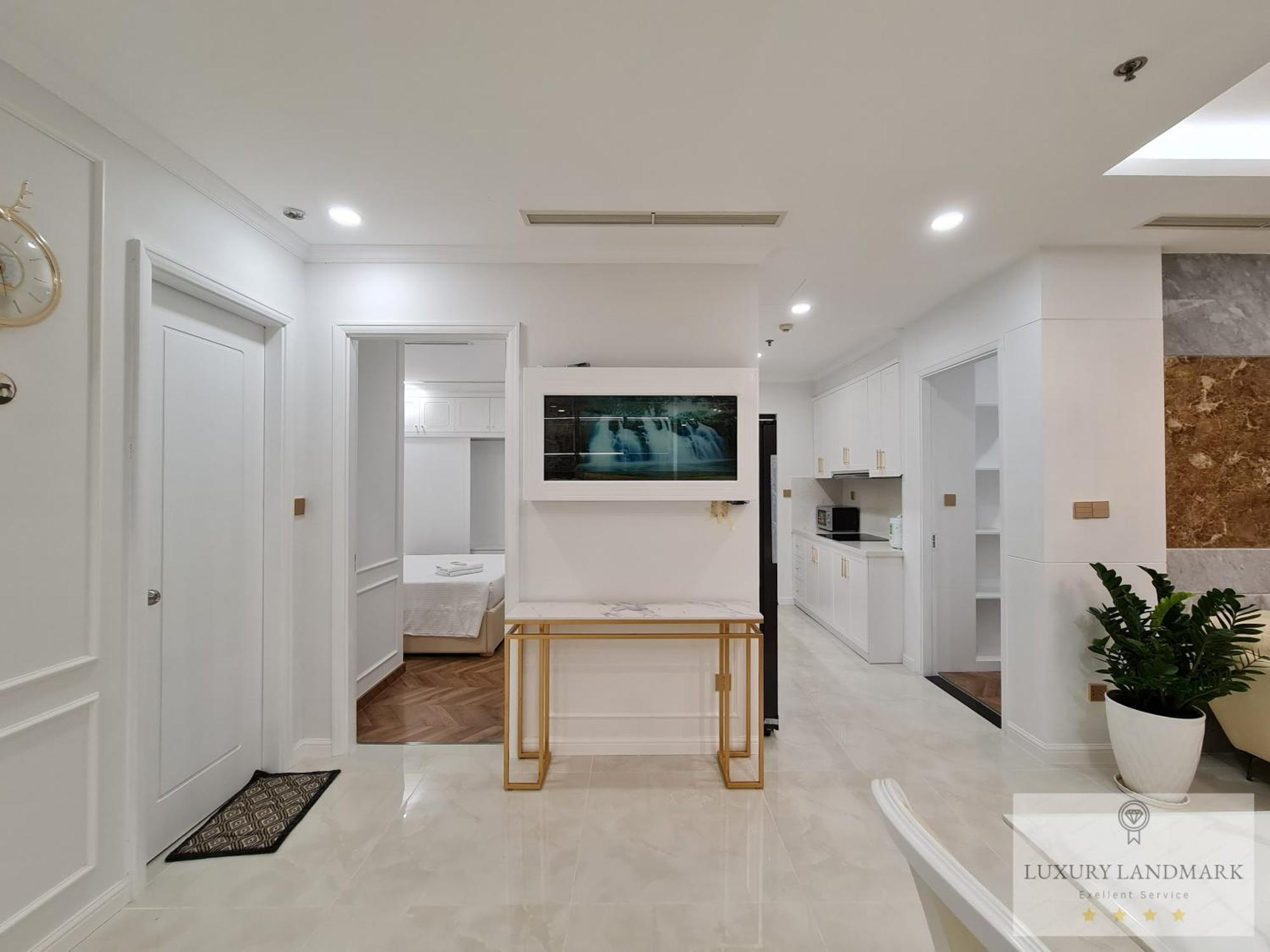 Sky Park Apartment - Vinhomes Central Park Ho Chi Minh-stad Buitenkant foto