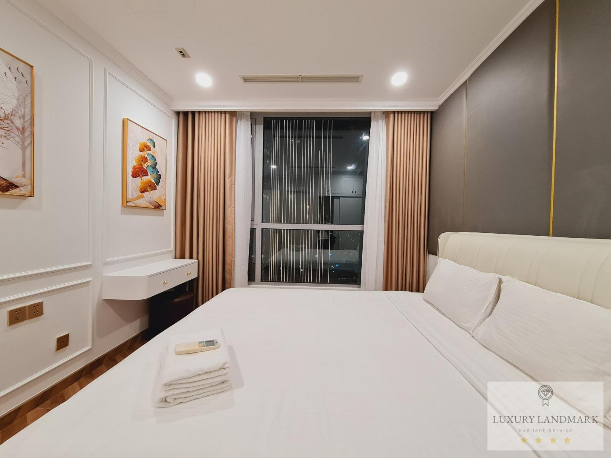 Sky Park Apartment - Vinhomes Central Park Ho Chi Minh-stad Buitenkant foto