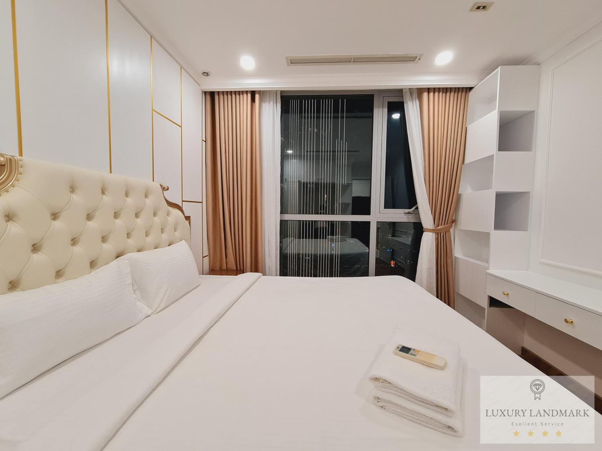 Sky Park Apartment - Vinhomes Central Park Ho Chi Minh-stad Buitenkant foto