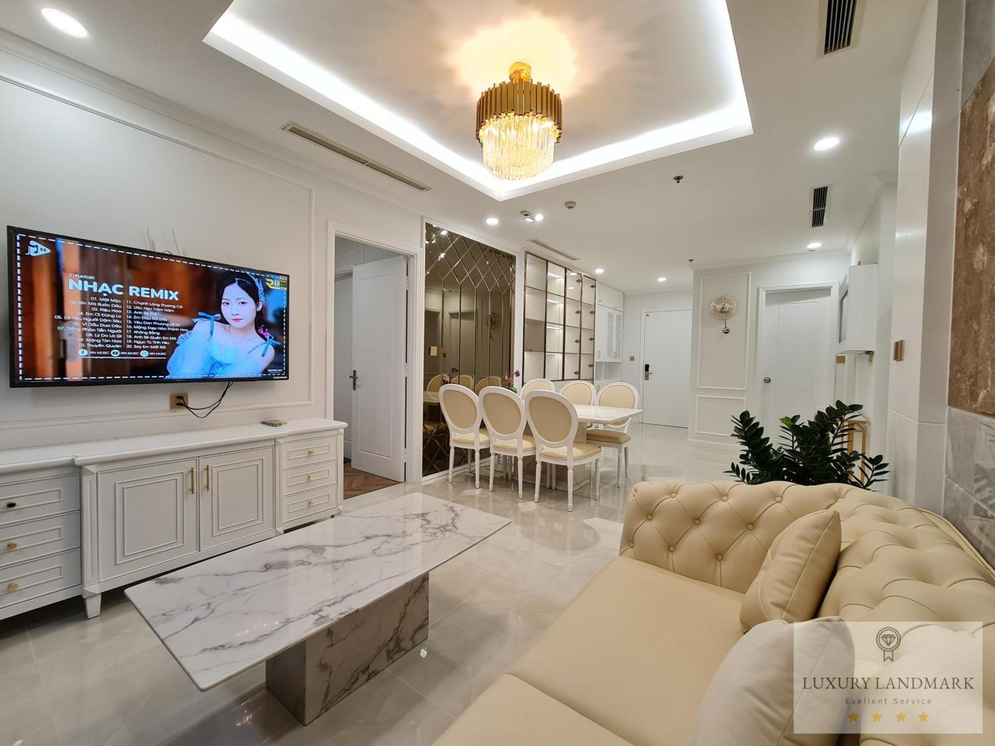 Sky Park Apartment - Vinhomes Central Park Ho Chi Minh-stad Buitenkant foto