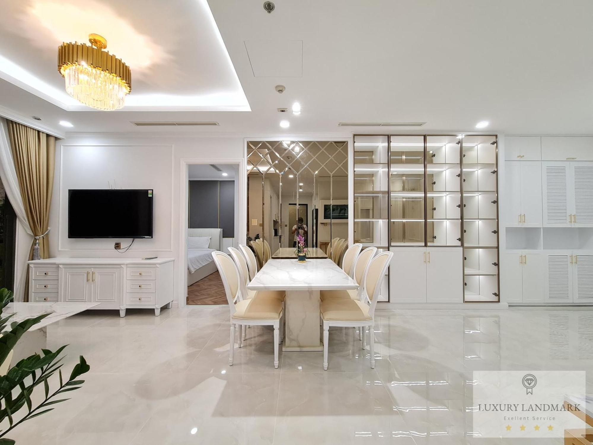 Sky Park Apartment - Vinhomes Central Park Ho Chi Minh-stad Buitenkant foto