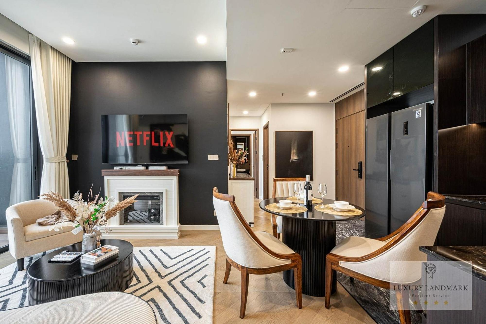 Sky Park Apartment - Vinhomes Central Park Ho Chi Minh-stad Buitenkant foto