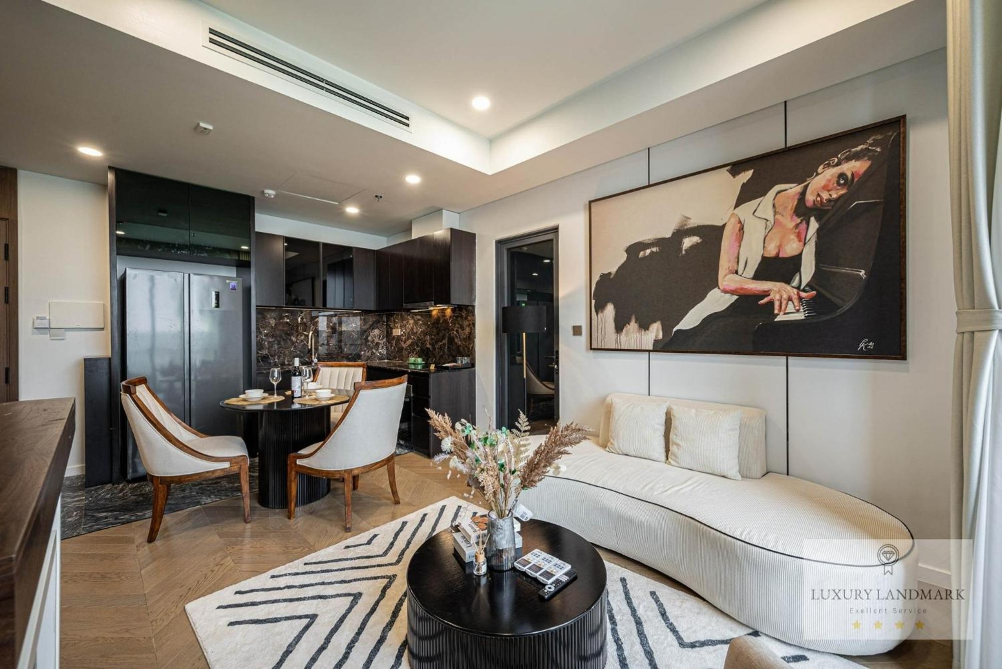 Sky Park Apartment - Vinhomes Central Park Ho Chi Minh-stad Buitenkant foto