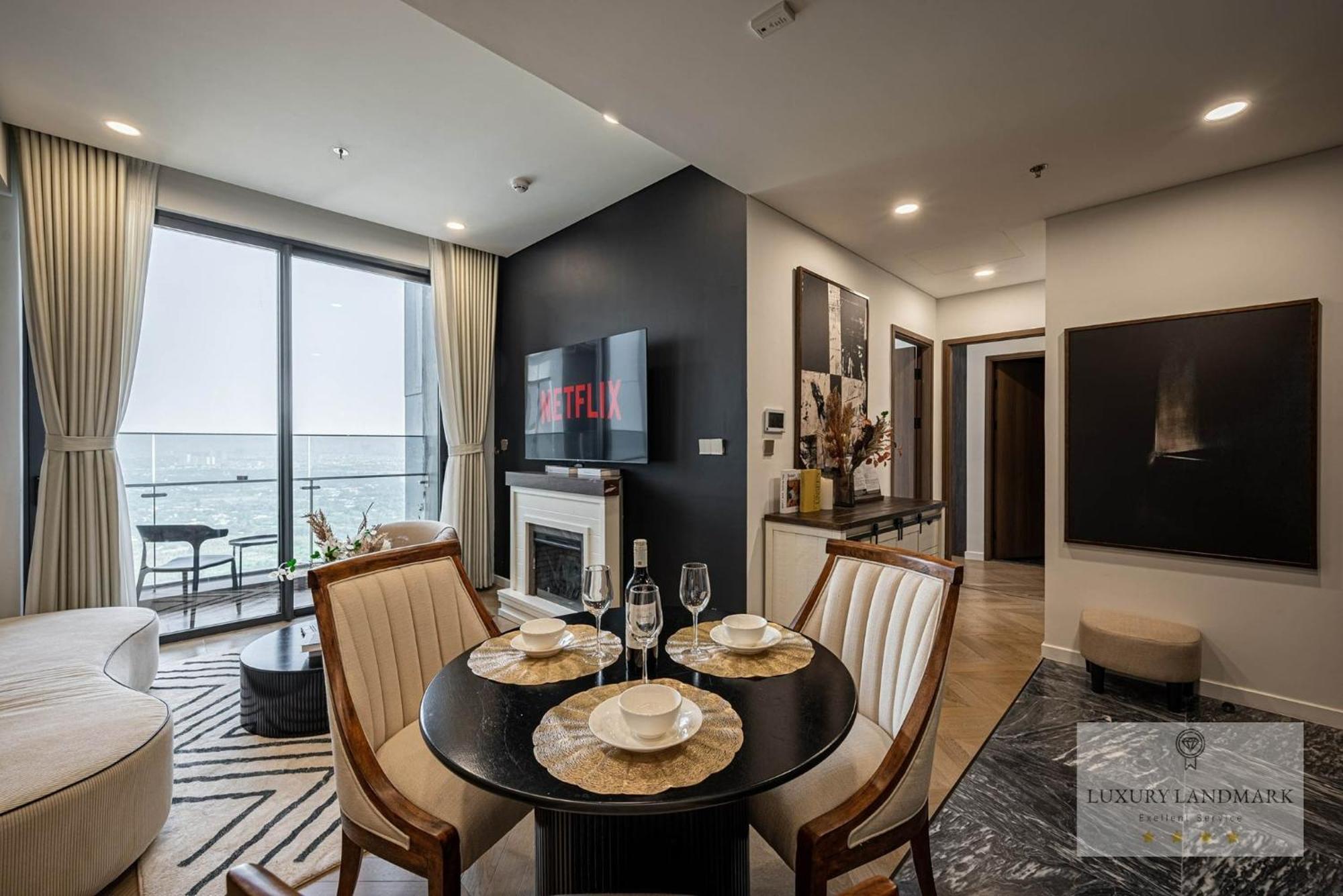 Sky Park Apartment - Vinhomes Central Park Ho Chi Minh-stad Buitenkant foto
