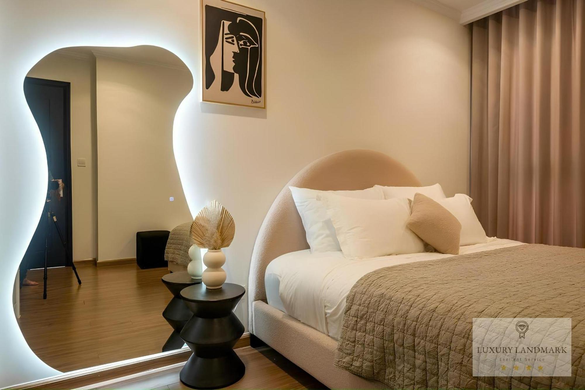 Sky Park Apartment - Vinhomes Central Park Ho Chi Minh-stad Buitenkant foto