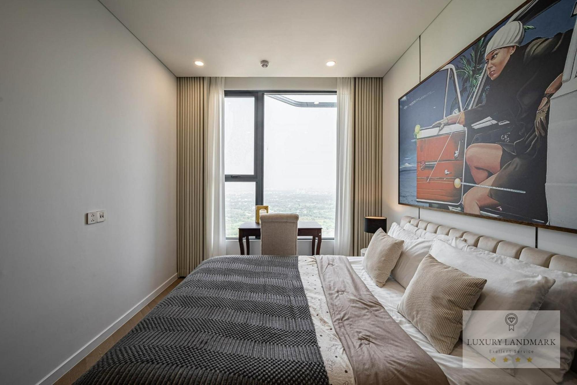 Sky Park Apartment - Vinhomes Central Park Ho Chi Minh-stad Buitenkant foto