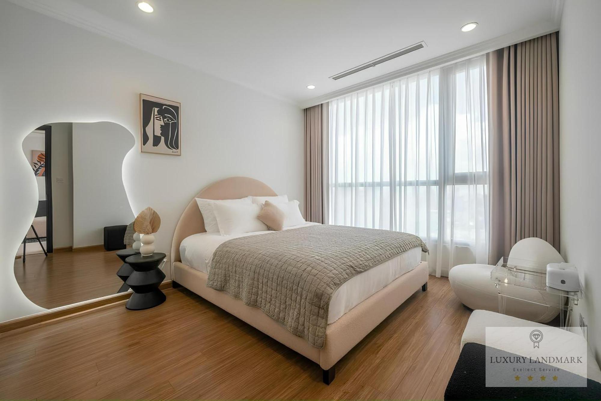 Sky Park Apartment - Vinhomes Central Park Ho Chi Minh-stad Buitenkant foto